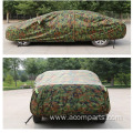 Strip Camouflage Sun Proof Outdoor Car Cover